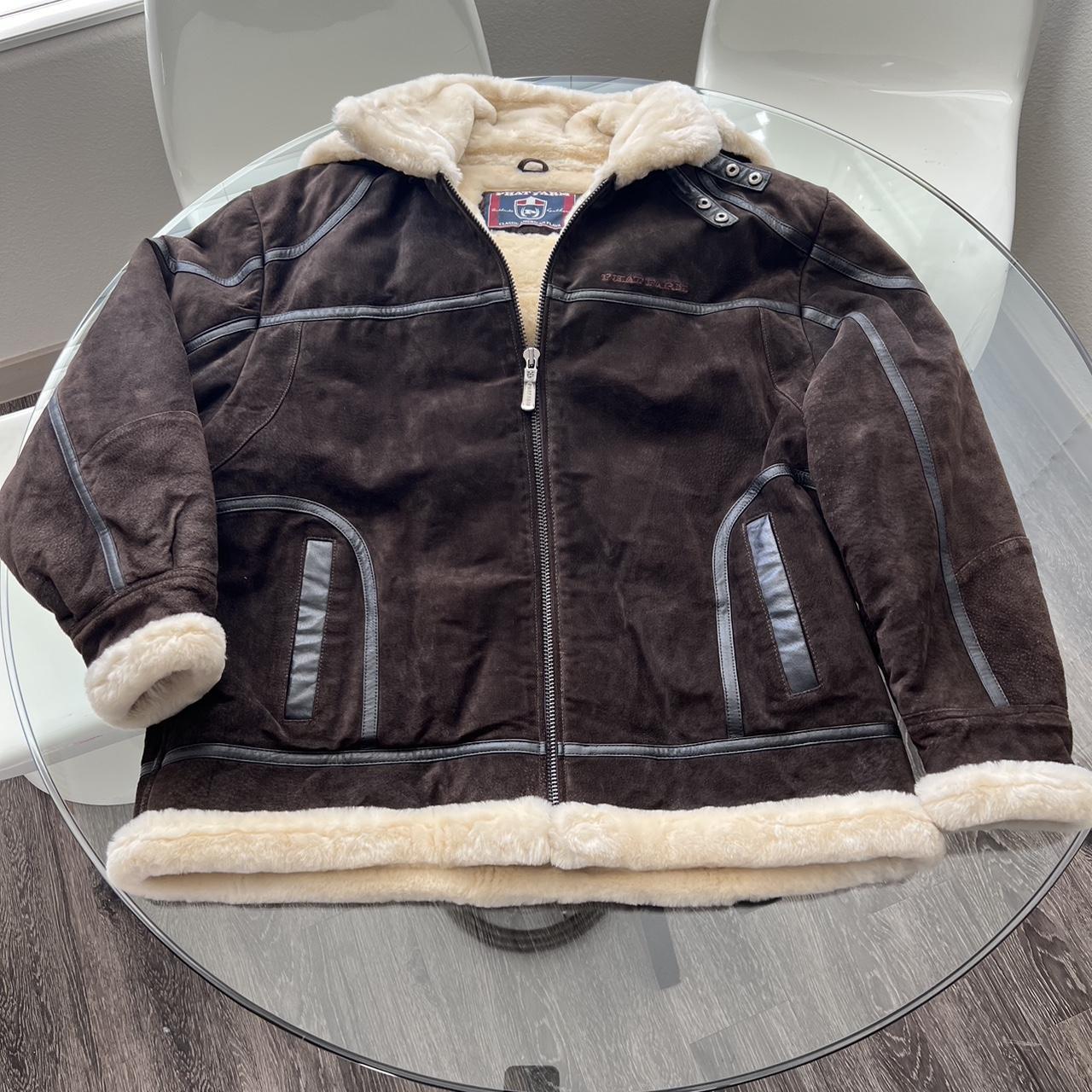 Phat farm leather coats best sale