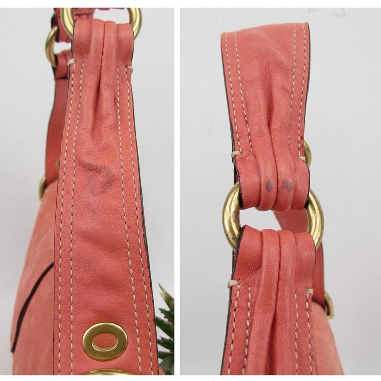 Coach good purse authentic in salmon