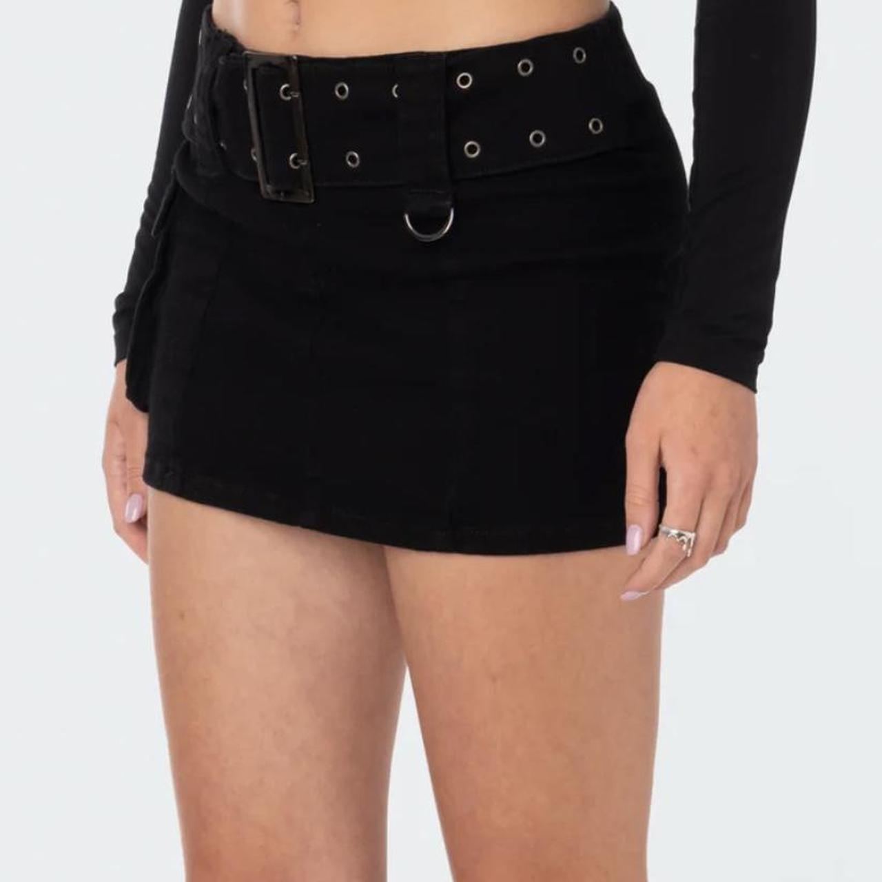 Roux Belted Mini Skirt – edikted