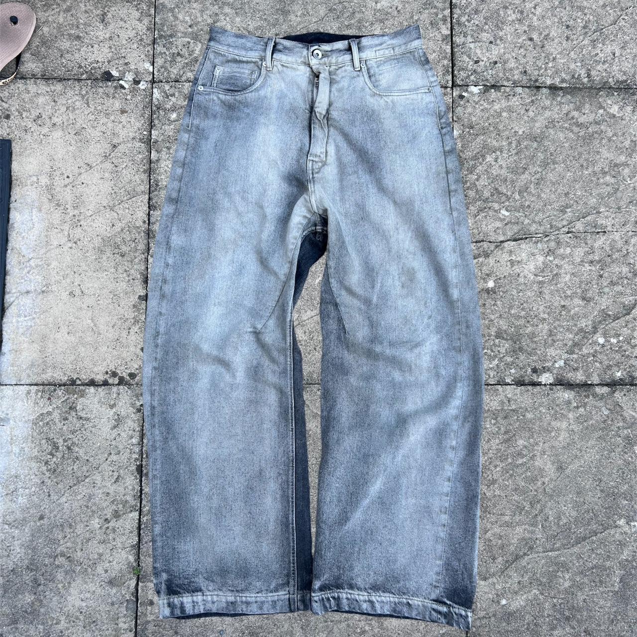 RICK OWENS DRKSHDW◇Geth Jeans Mineral Pearl/28/デニム/IDG