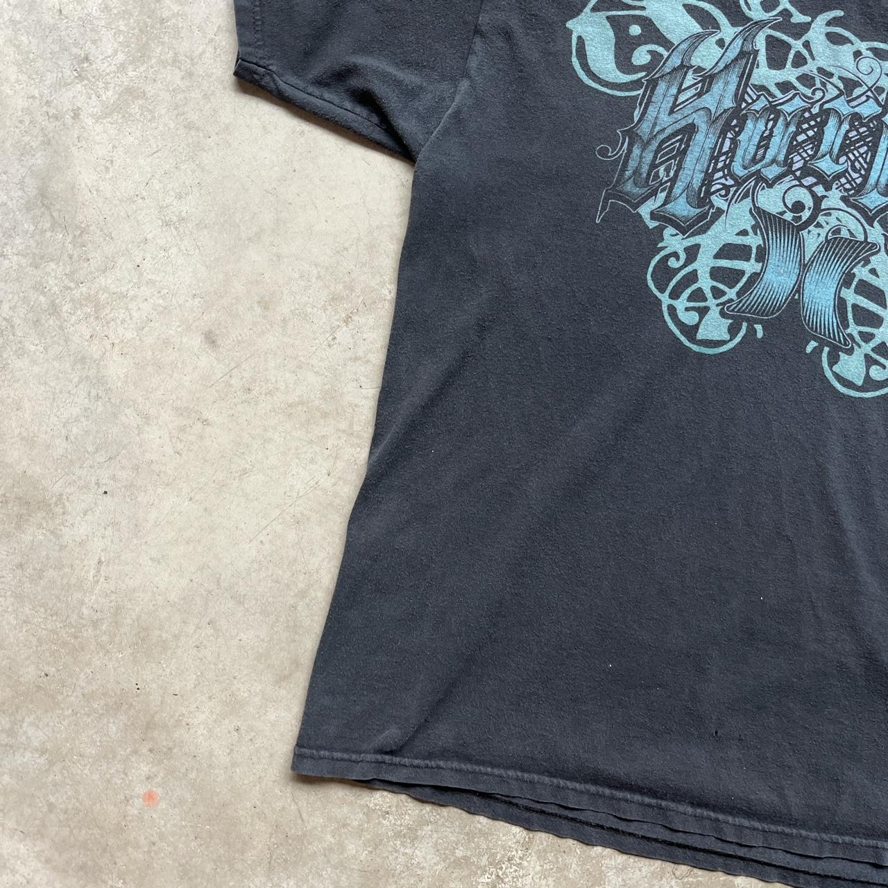 Hurley cyber Y2K t shirt Few paint marks and fading... - Depop