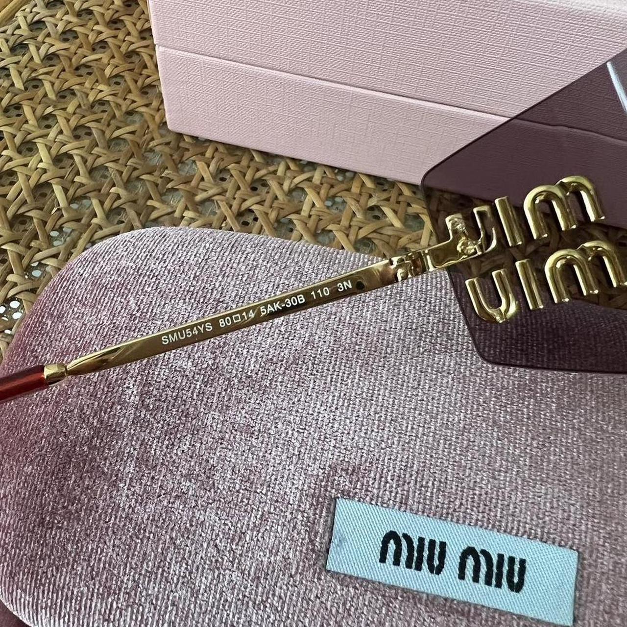 Miu Miu Women's Sunglasses - Multi – Miu Miu popu… - image 5