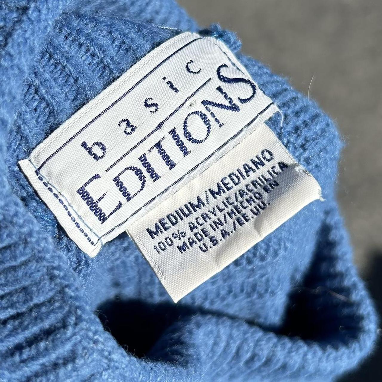 Basic Editions Men's Sweater - Blue - M – Basic E… - image 2