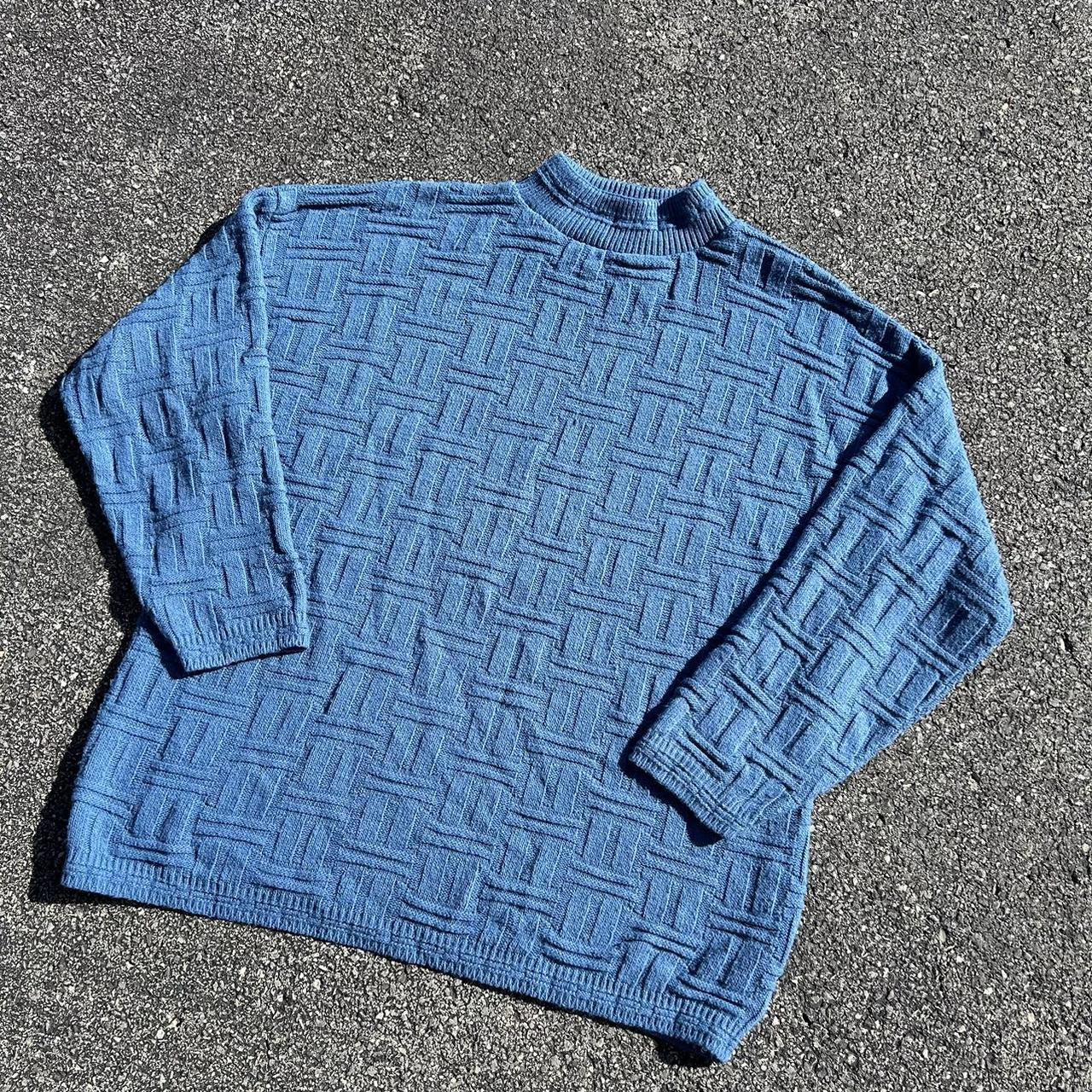 Basic Editions Men's Sweater - Blue - M – Basic E… - image 3