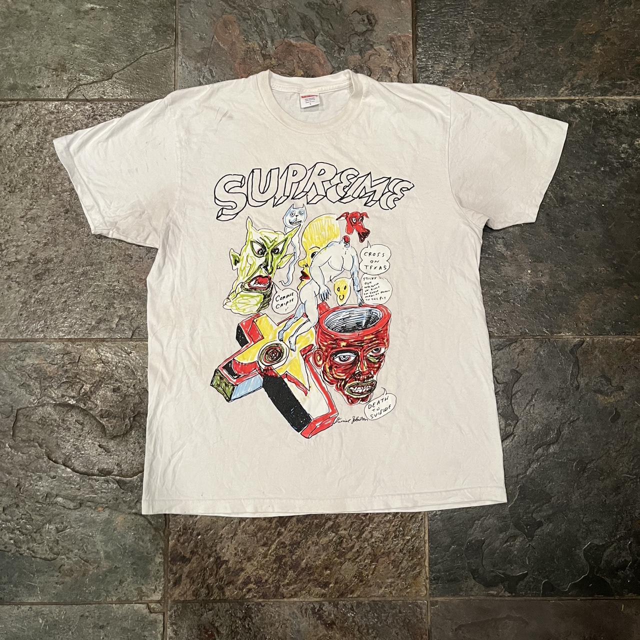 Supreme daniel-johnston - Depop