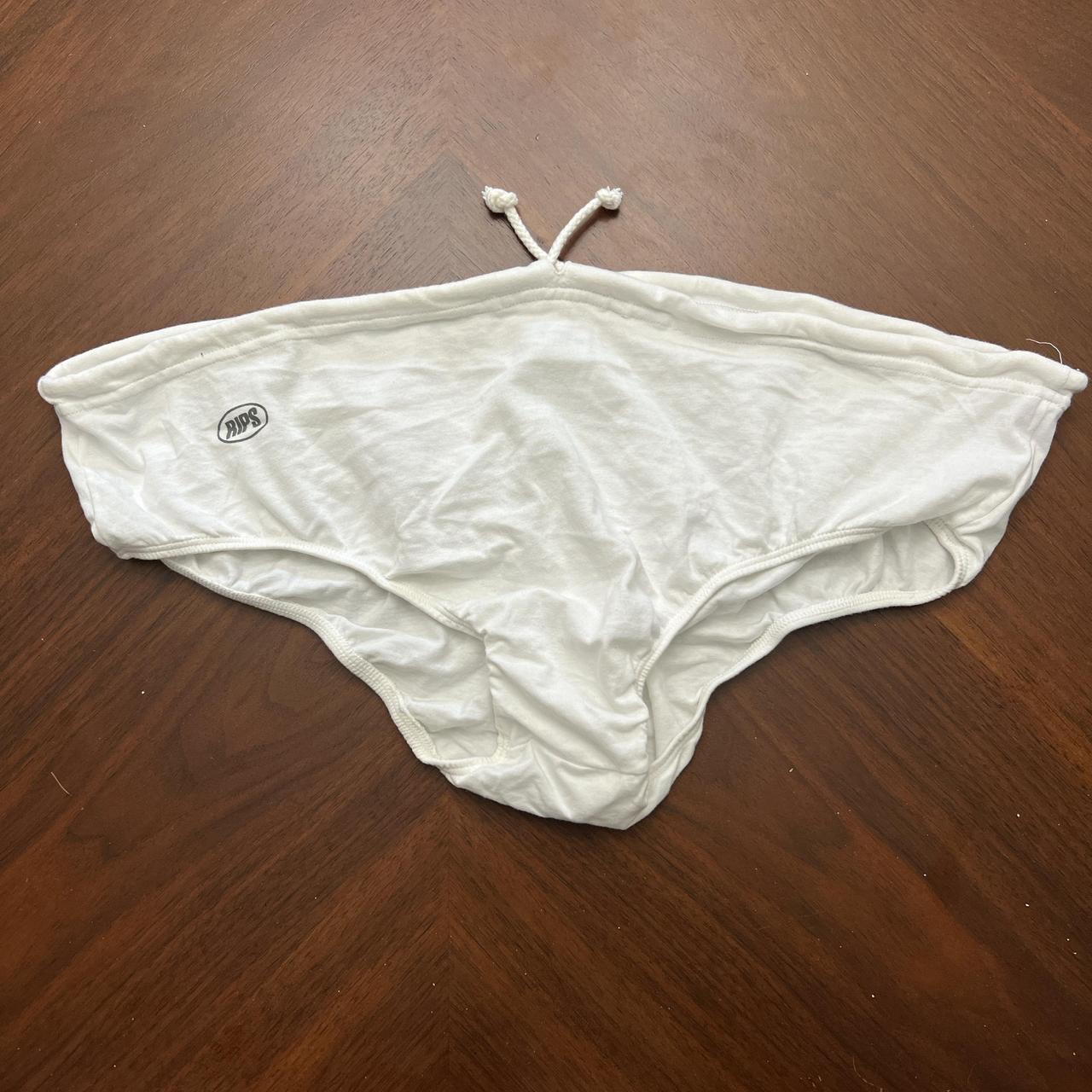 Rare vintage find Rips draw string brief cotton... | Depop