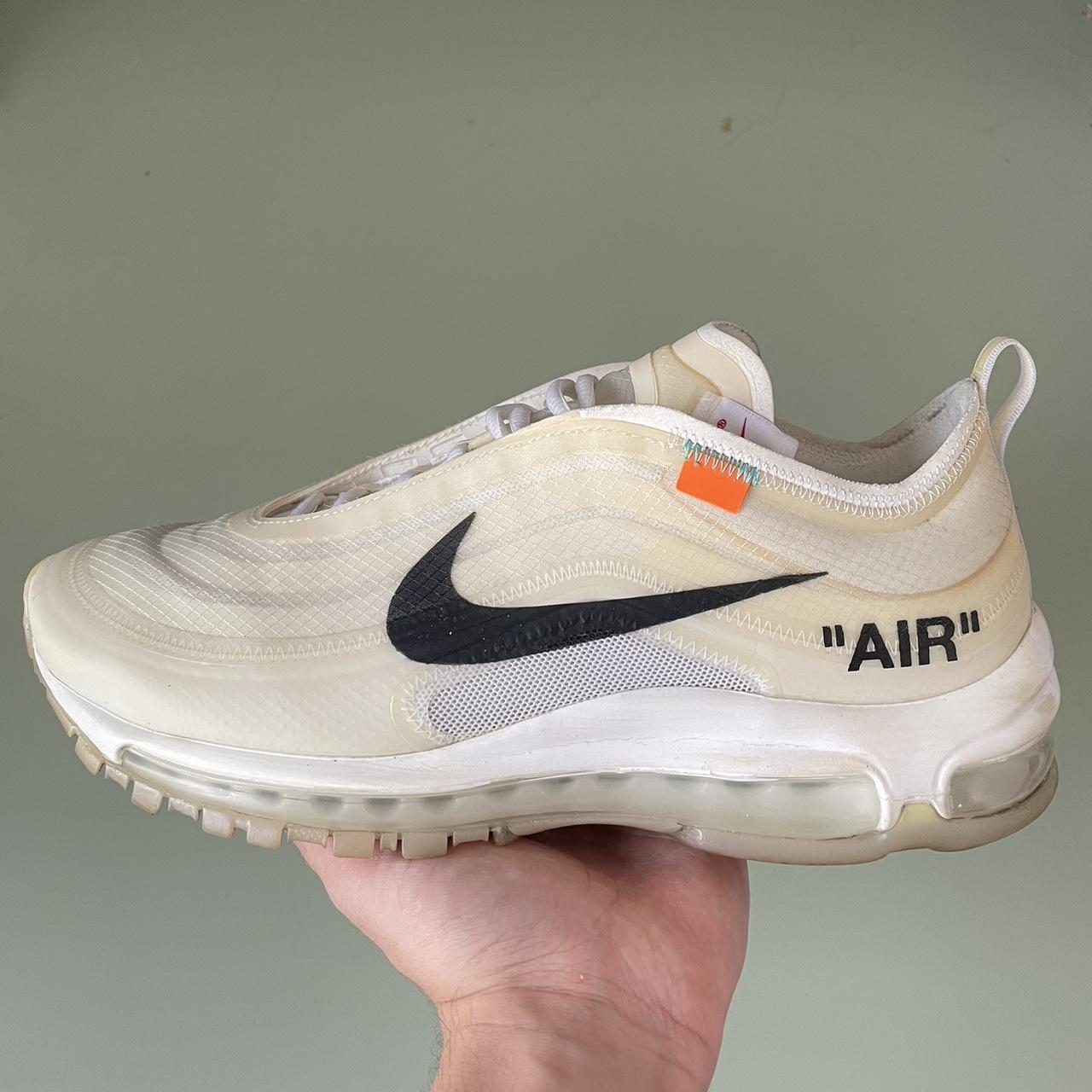 Off white air 2024 max 97 yellowing