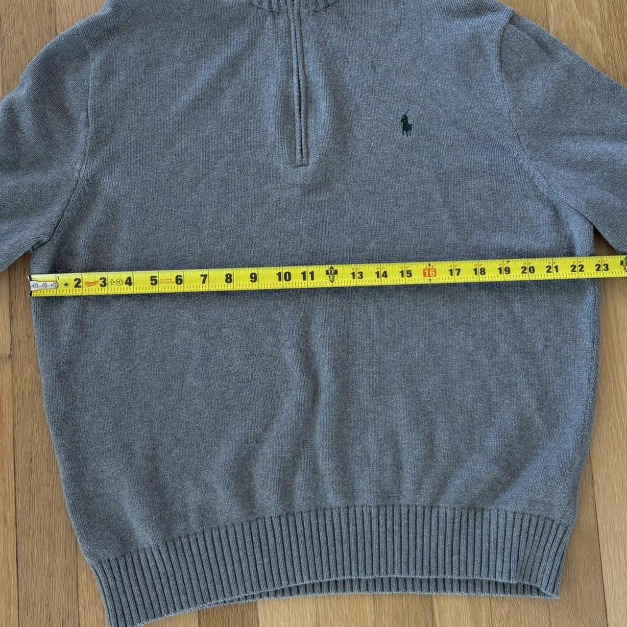 Polo Ralph Lauren Men's Sweater - Grey - XL – Vin… - image 7