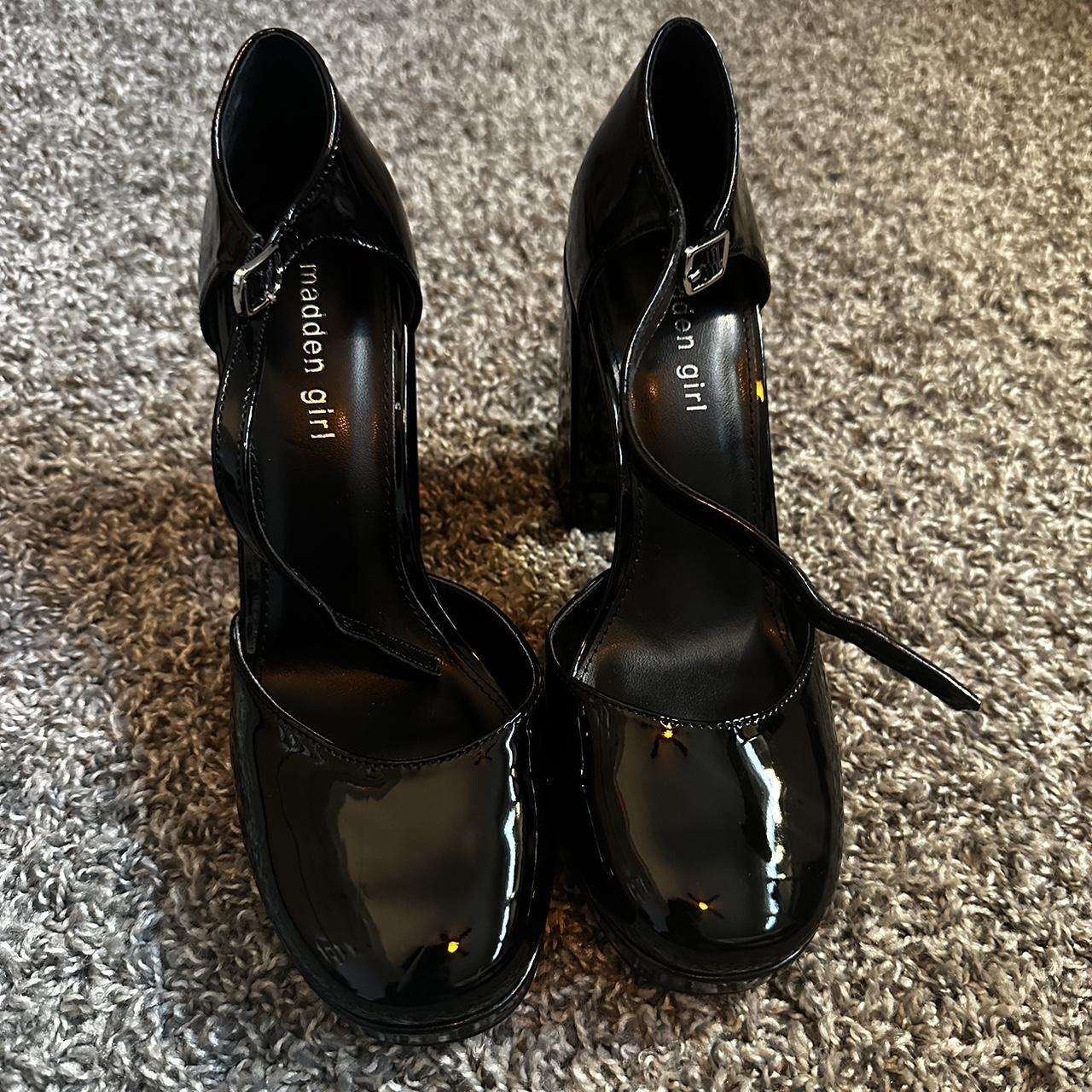 Madden girl black on sale pumps