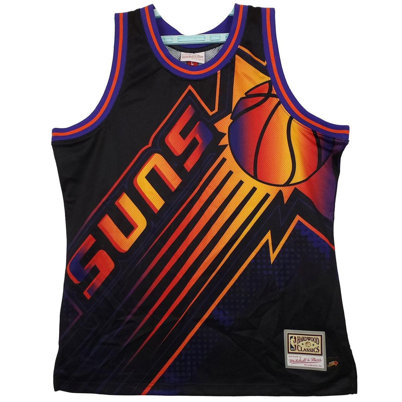 Mitchell & Ness Men's Tank top - Black - L – Phoenix Suns Mitchell & Ness NBA Large …