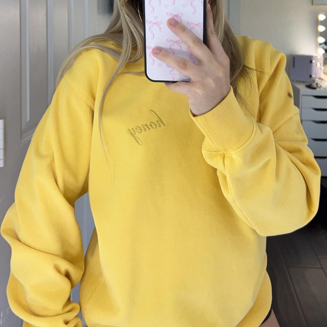 Brandy melville honey sweatshirt Depop