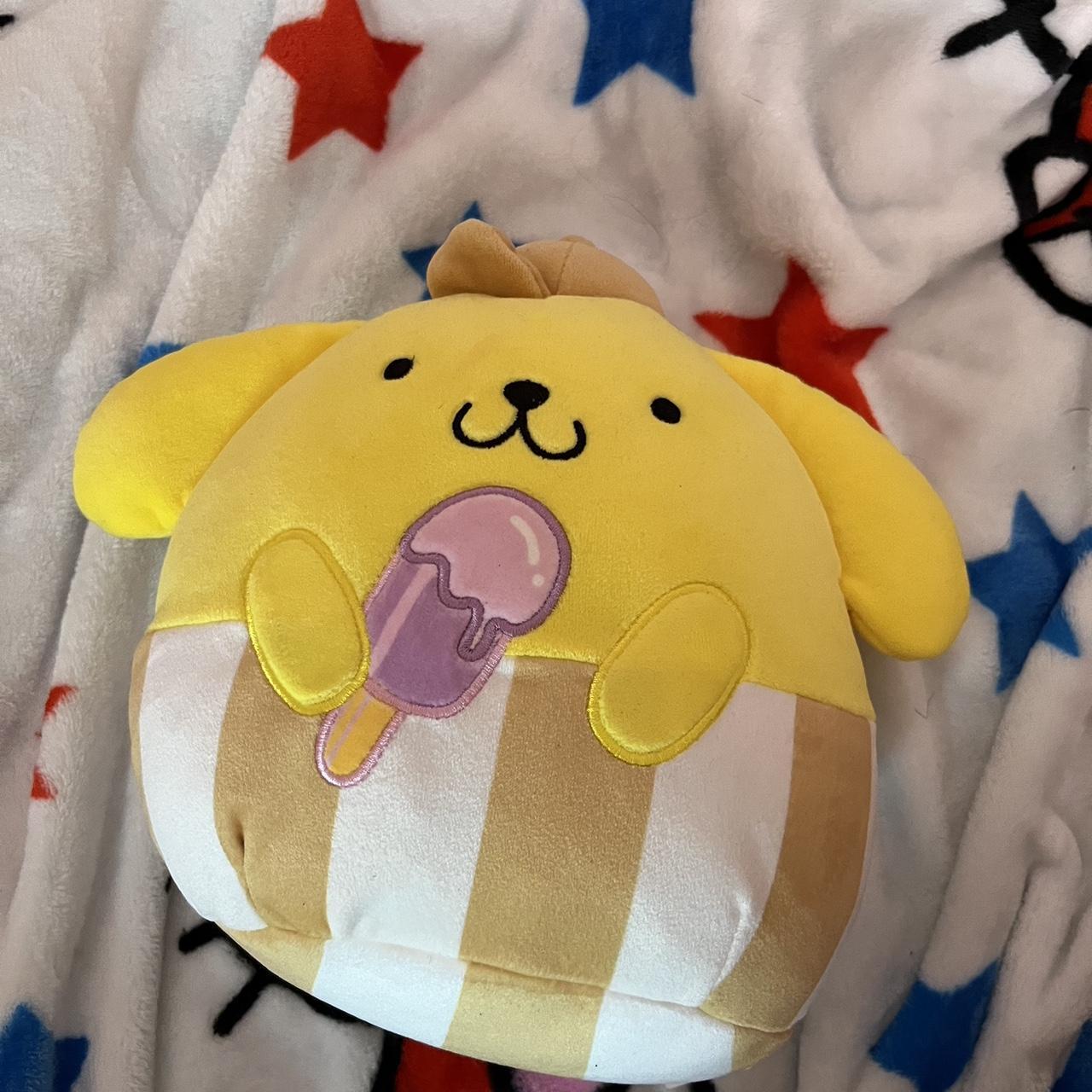 Sanrio Pompompurin plush- a yellow and tan Depop