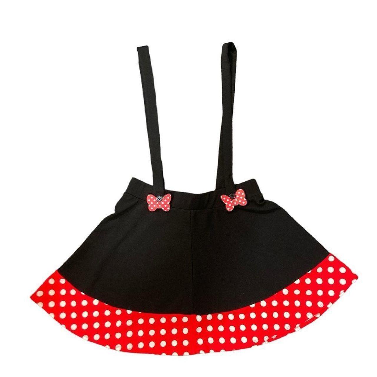 Disney Minnie Mouse Suspender Skirt Hot Topic Skater. Depop