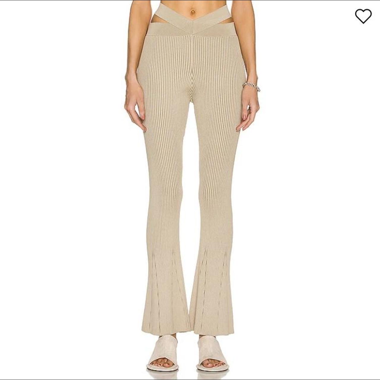 Dion Lee Women's Cream Trousers