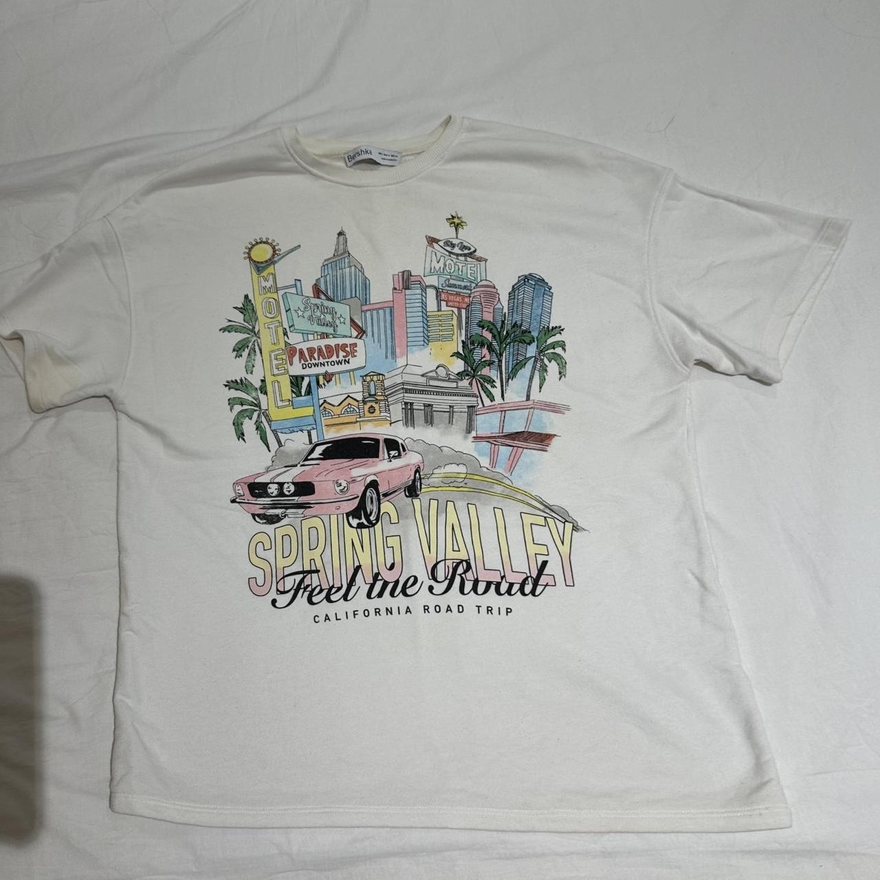 California Roadtrip white tee California Roadtrip white tee