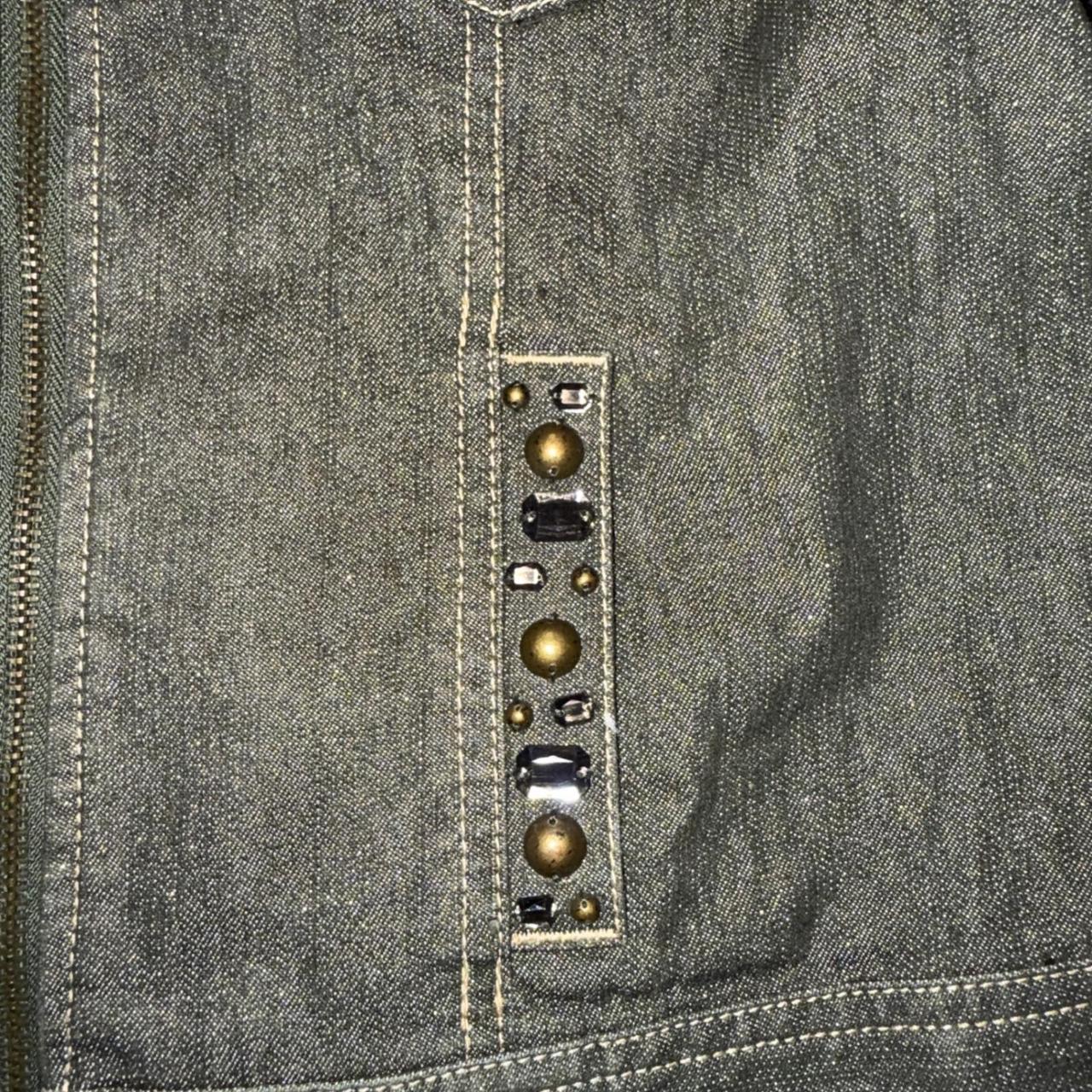 Ruby Rd. Women's Lightweight Jacket - Green/Gold … - image 2