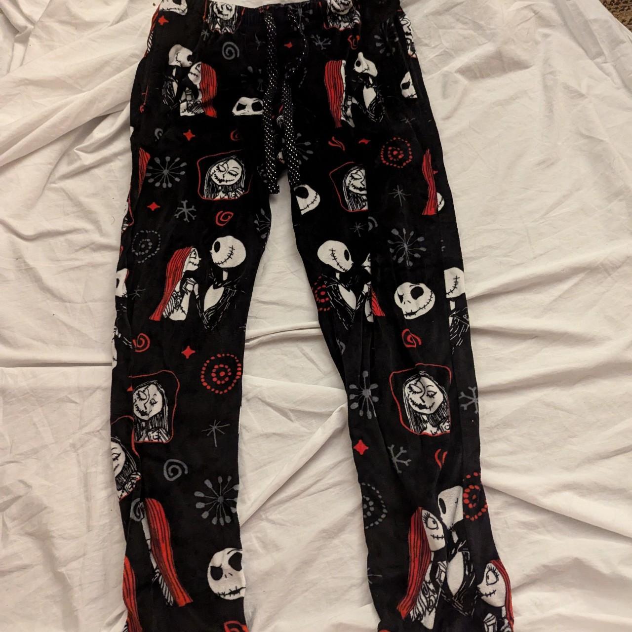 Nightmare Before Christmas Fleece Pajamas Pants Size. Depop