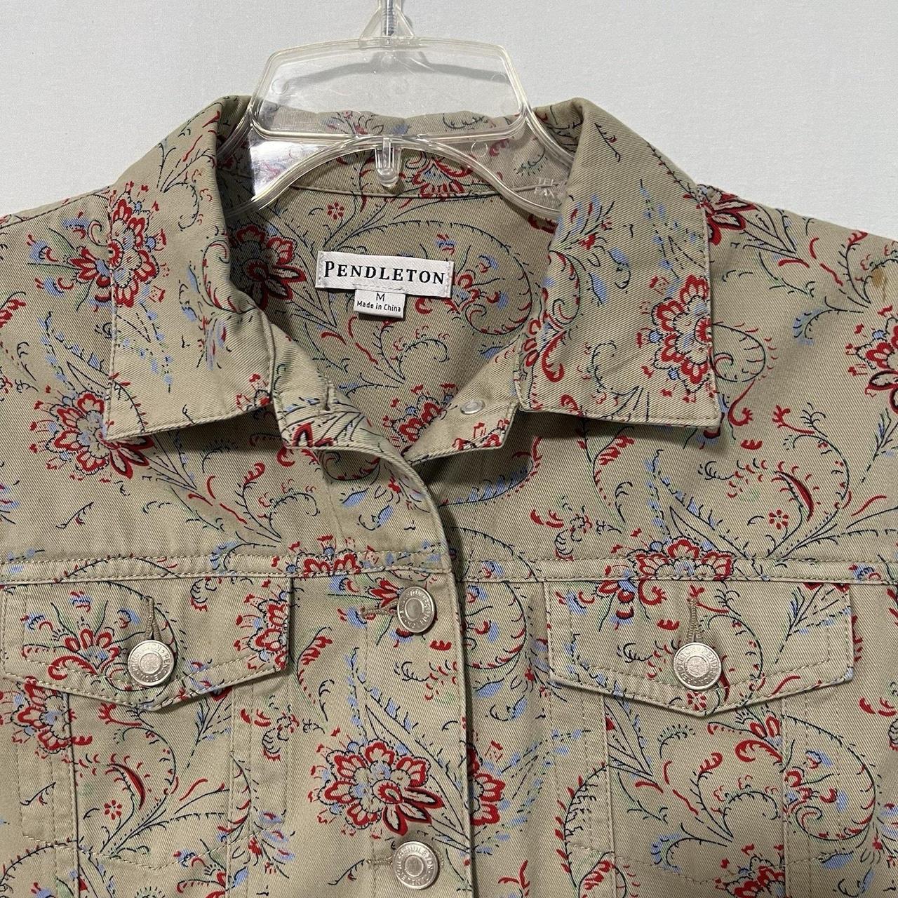 Pendleton Women's Jacket - Tan/Pink - M – Excelle… - image 2