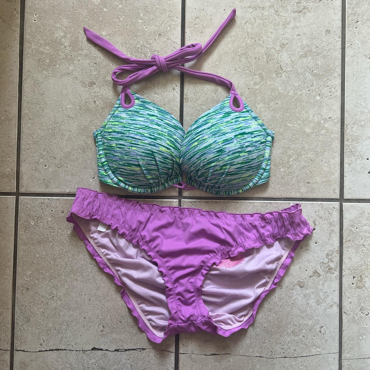 Victorias Secret Push Up Bra Bikini 34c Depop 6587