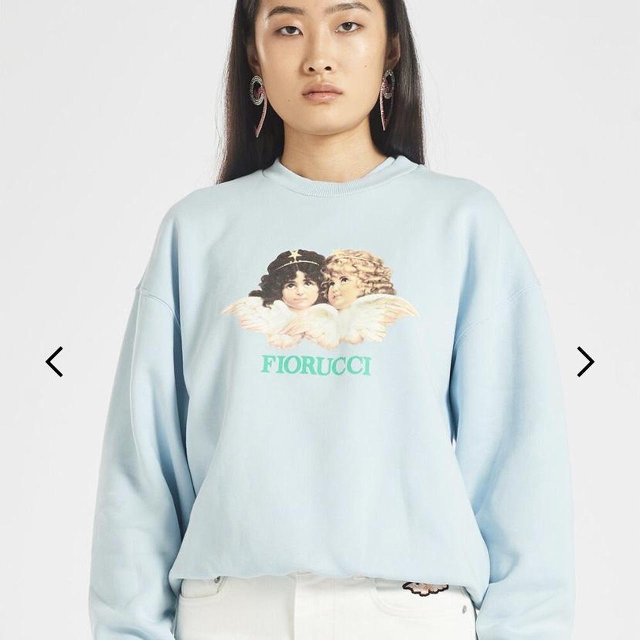 Fiorucci blue sweatshirt hotsell