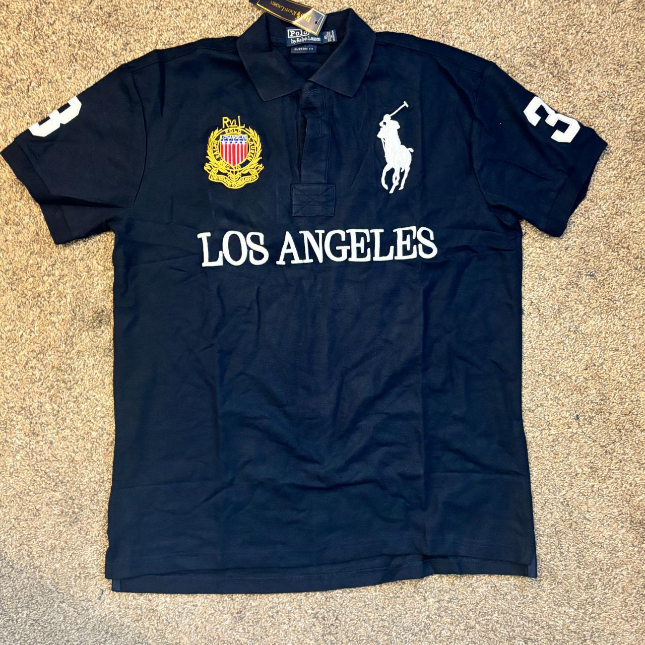 「かわいい～！」 Chief Keef Polo Los Angeles | Depop トップス
