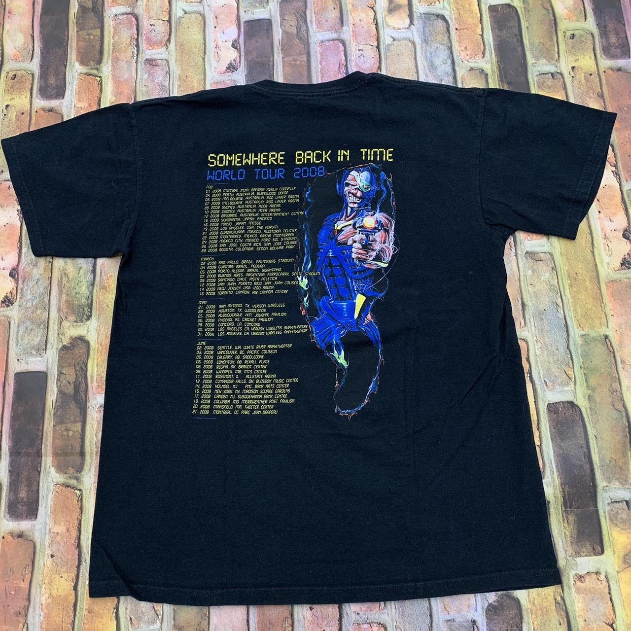 Iron Maiden Somewhere Back In Time Langarmshirt - Klassisches Band Shirt