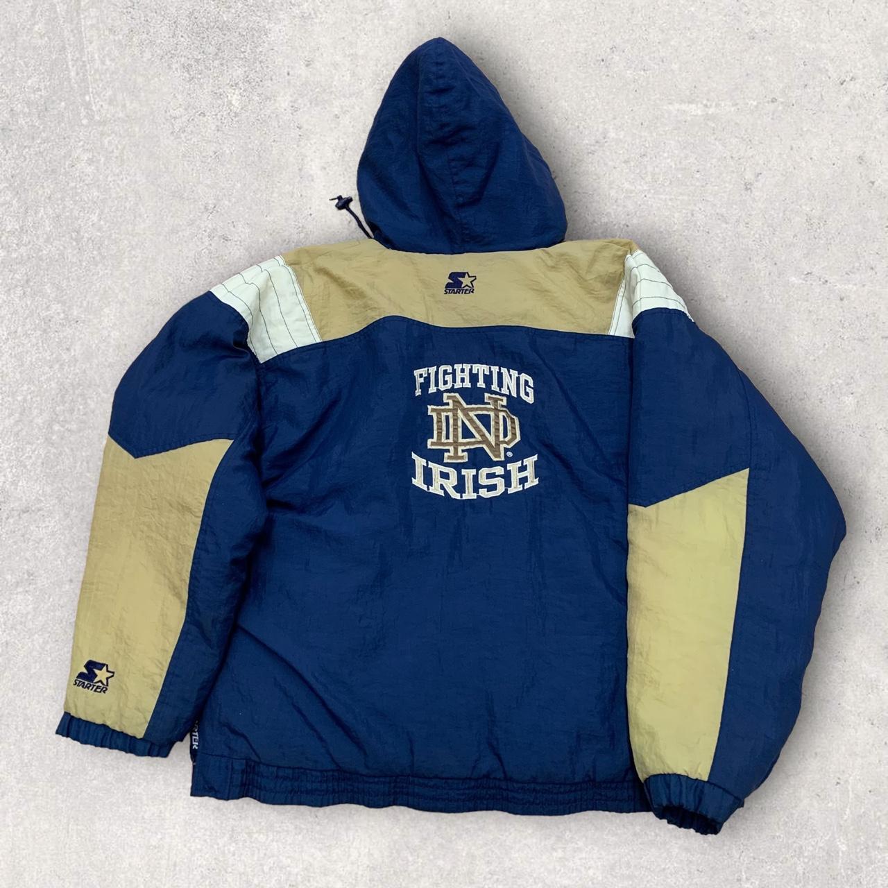 Vintage 1990s Starter Notre Dame Fighting Irish Pullover 