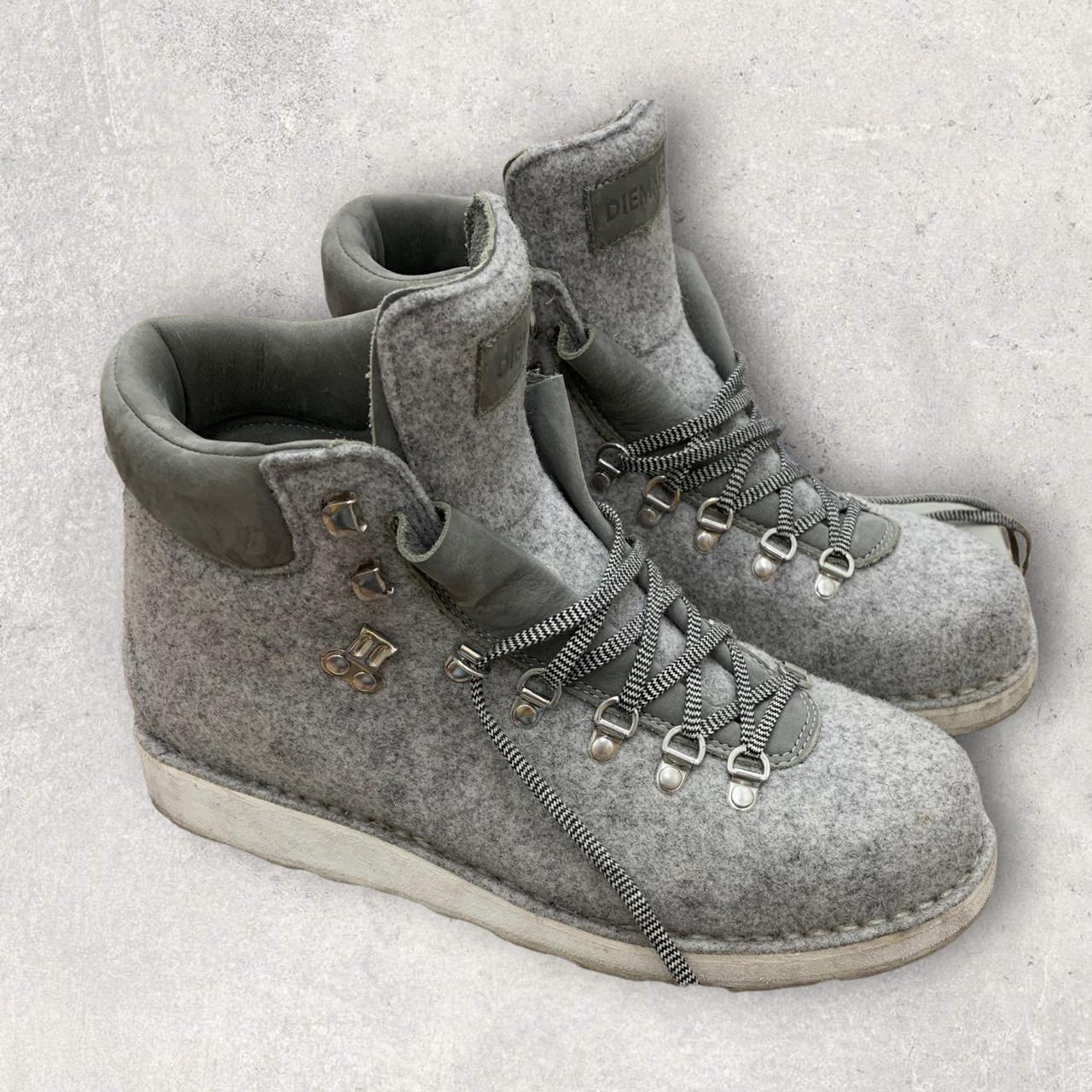 Diemme hiking boots in grey. From 2015. Mens 42 fits... - Depop