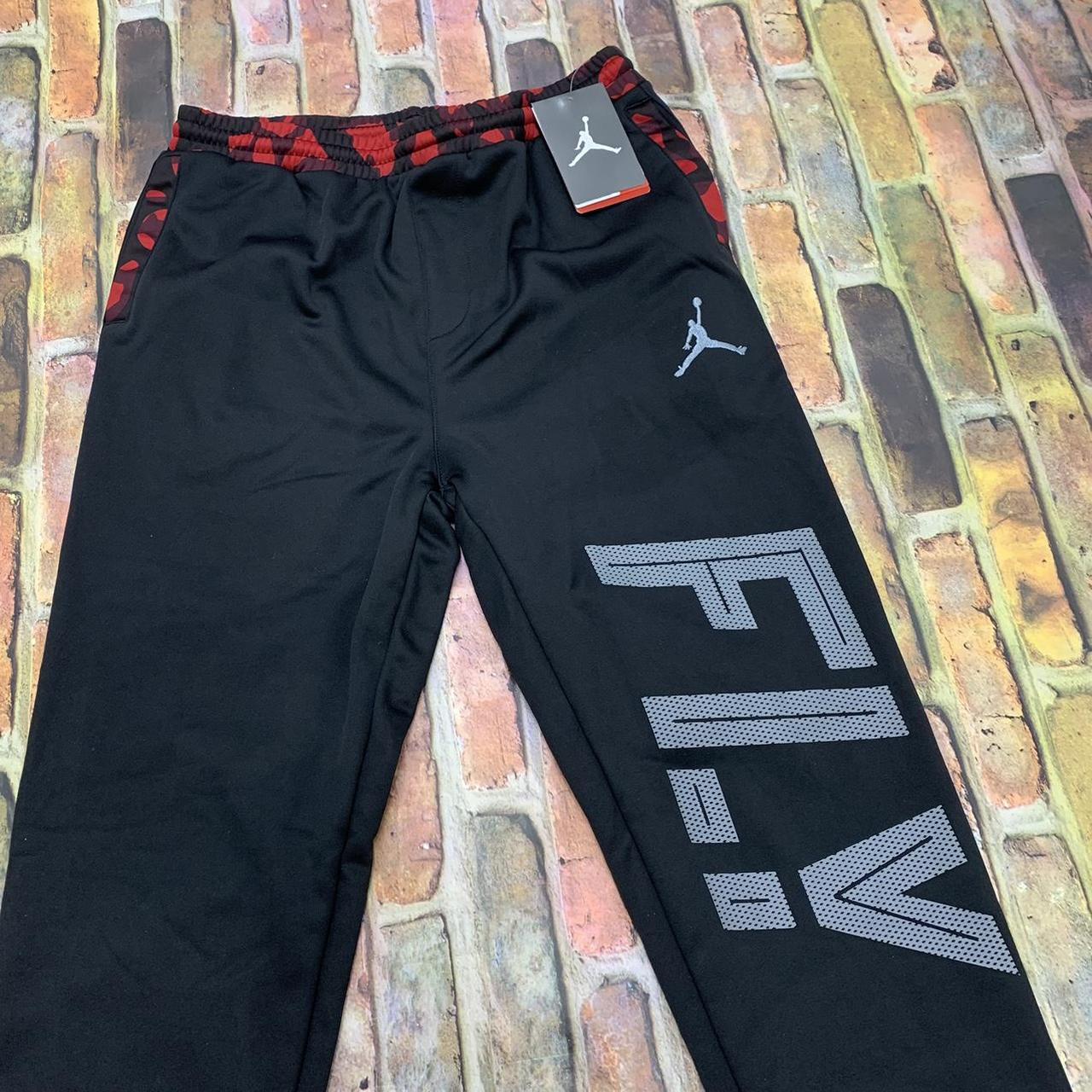 mens black jordan joggers