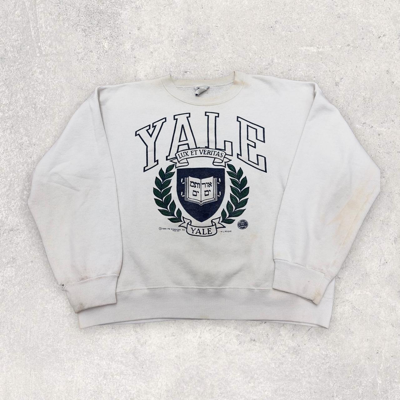 Vintage yale clearance sweater