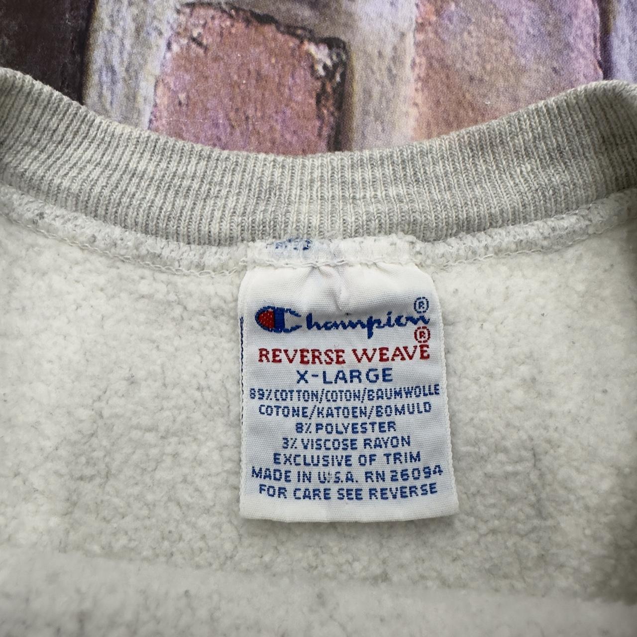 Vintage champion discount reverse weave tags