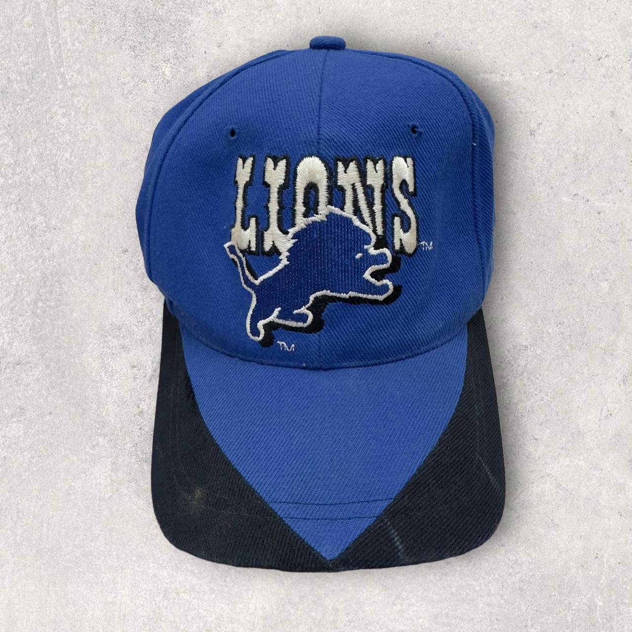 Dead Stock Detroit Lions Corduroy Snap Back Made By - Depop