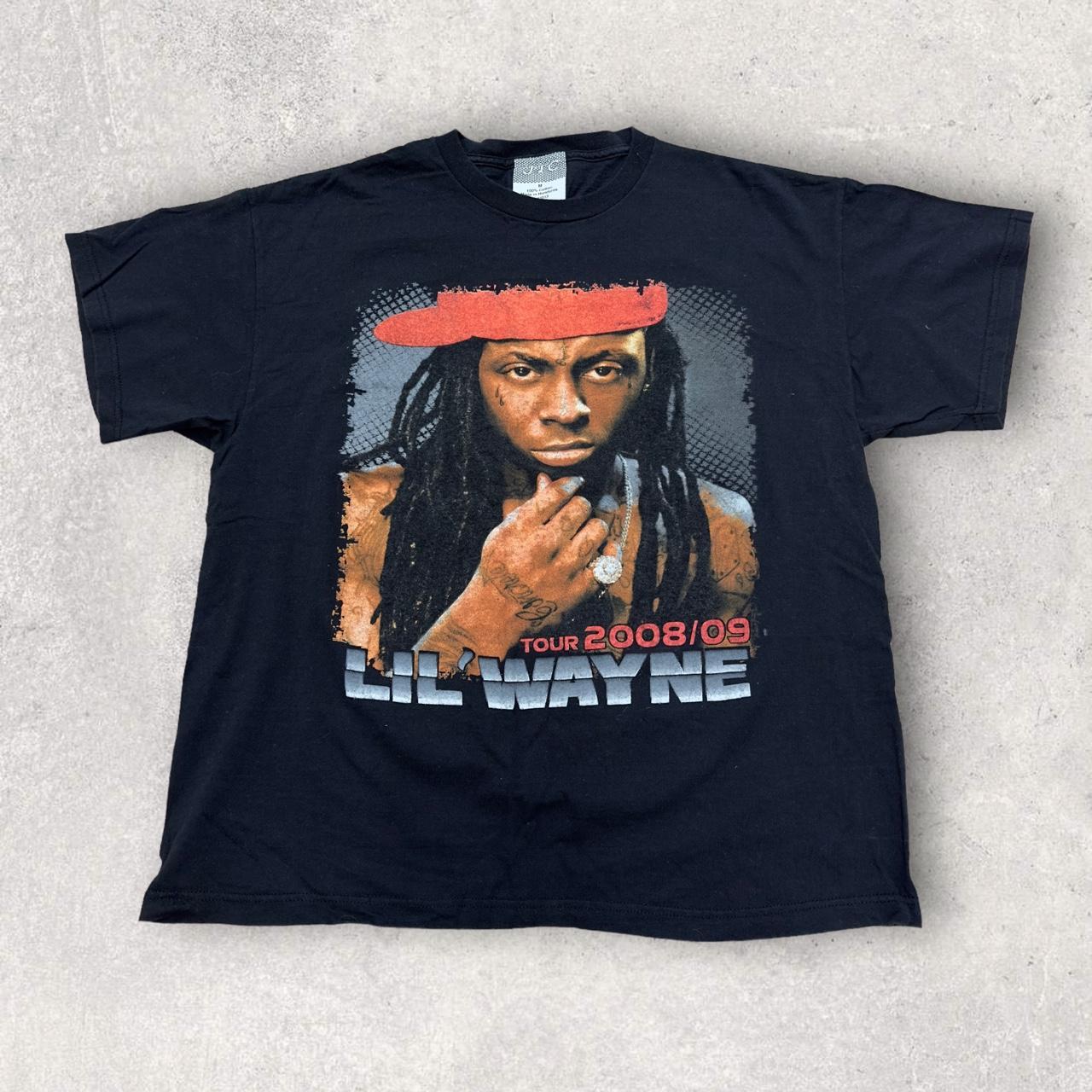 Lil Wayne I Am Music tour rap tee in black. From... - Depop