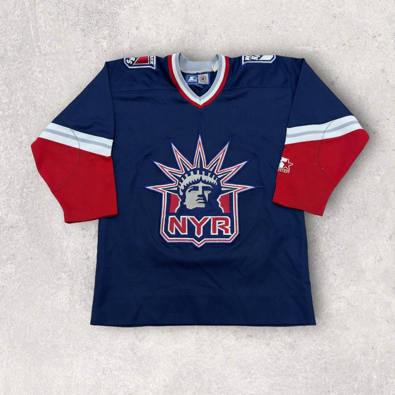 Youth Vintage Starter NHL New York Rangers Jersey (Youth S/M