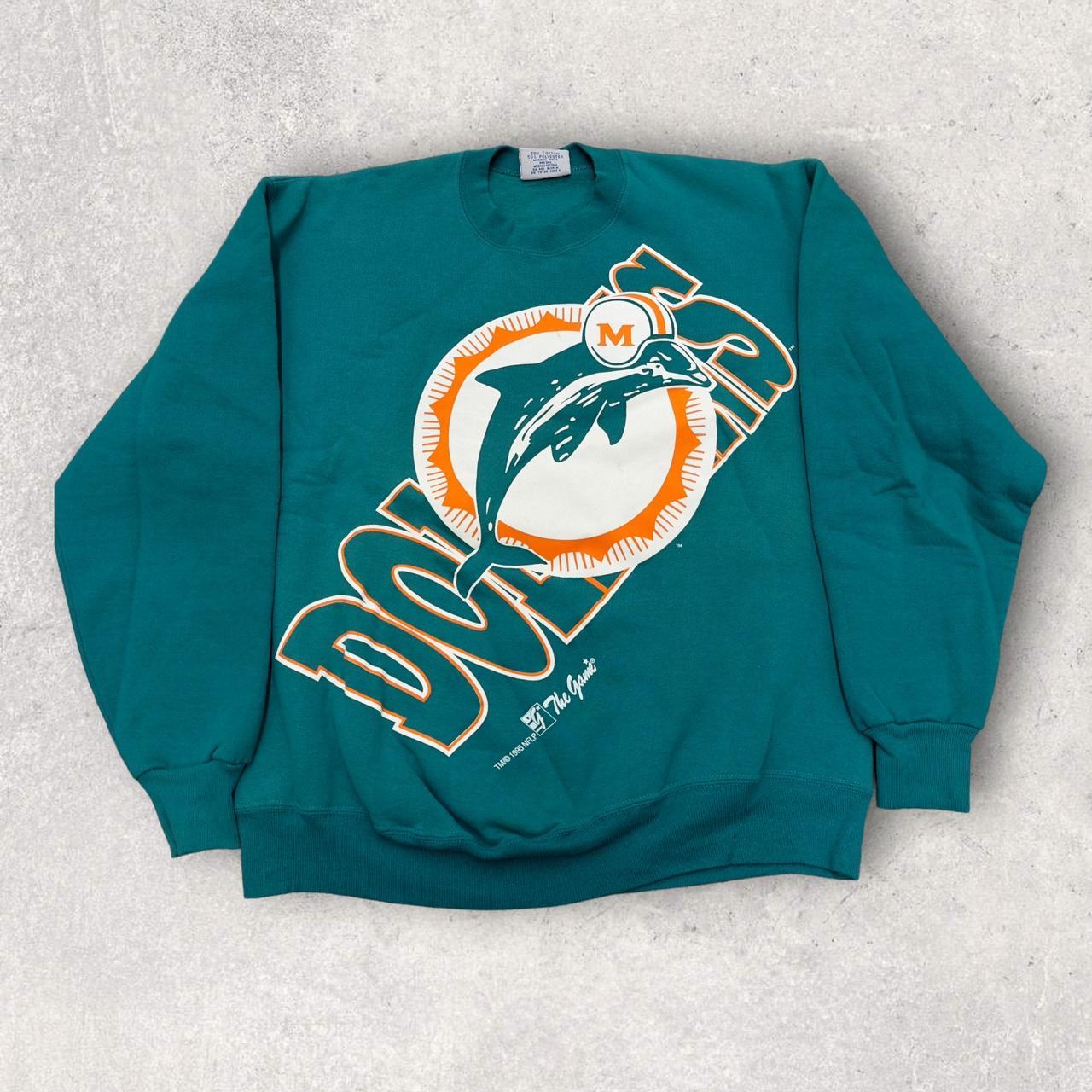 miami dolphins retro sweatshirt