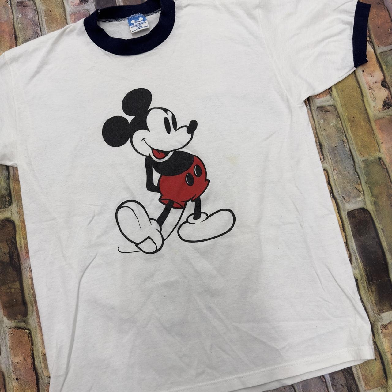 Disney Men's White T-shirt | Depop