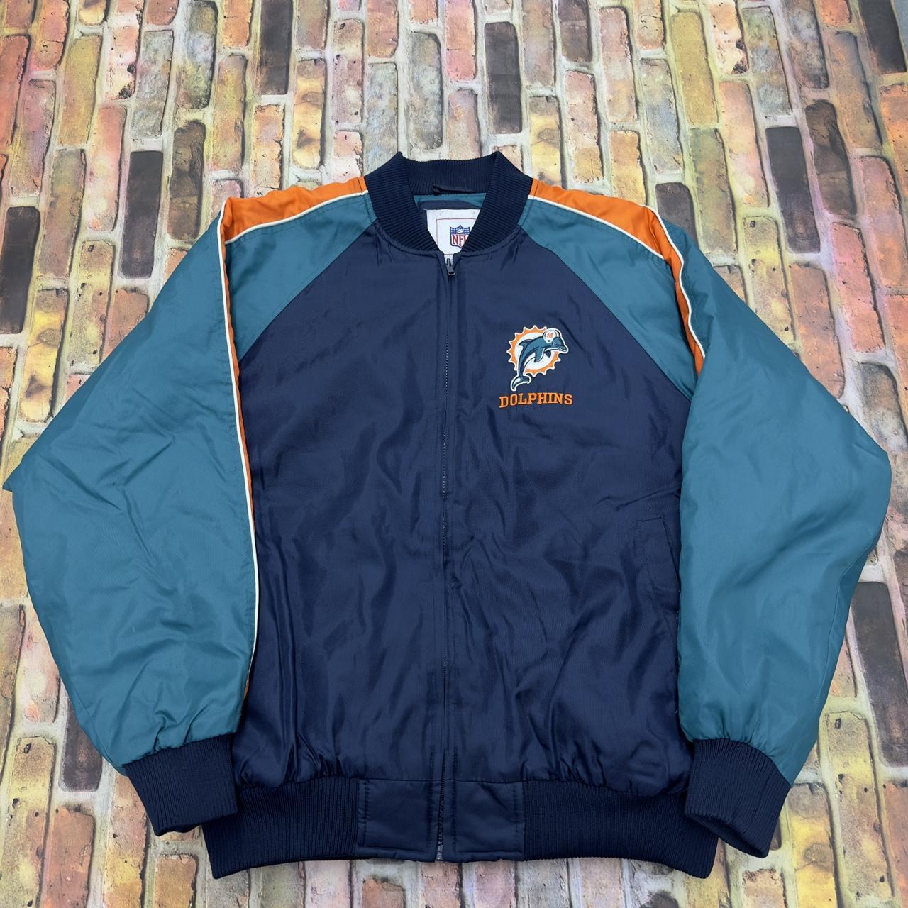 Miami dolphins windbreaker - Depop