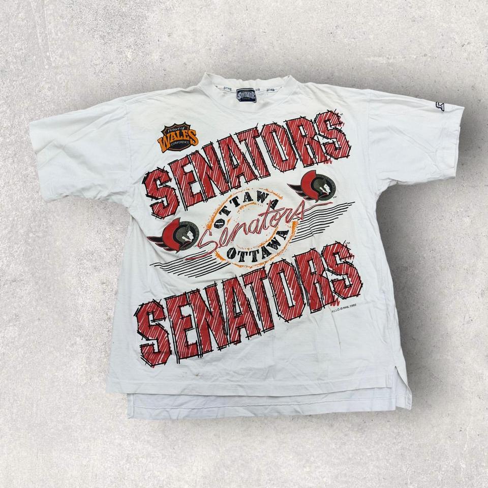 Vintage 1992 Ottawa Senators Inaugural Season Tshirt - L