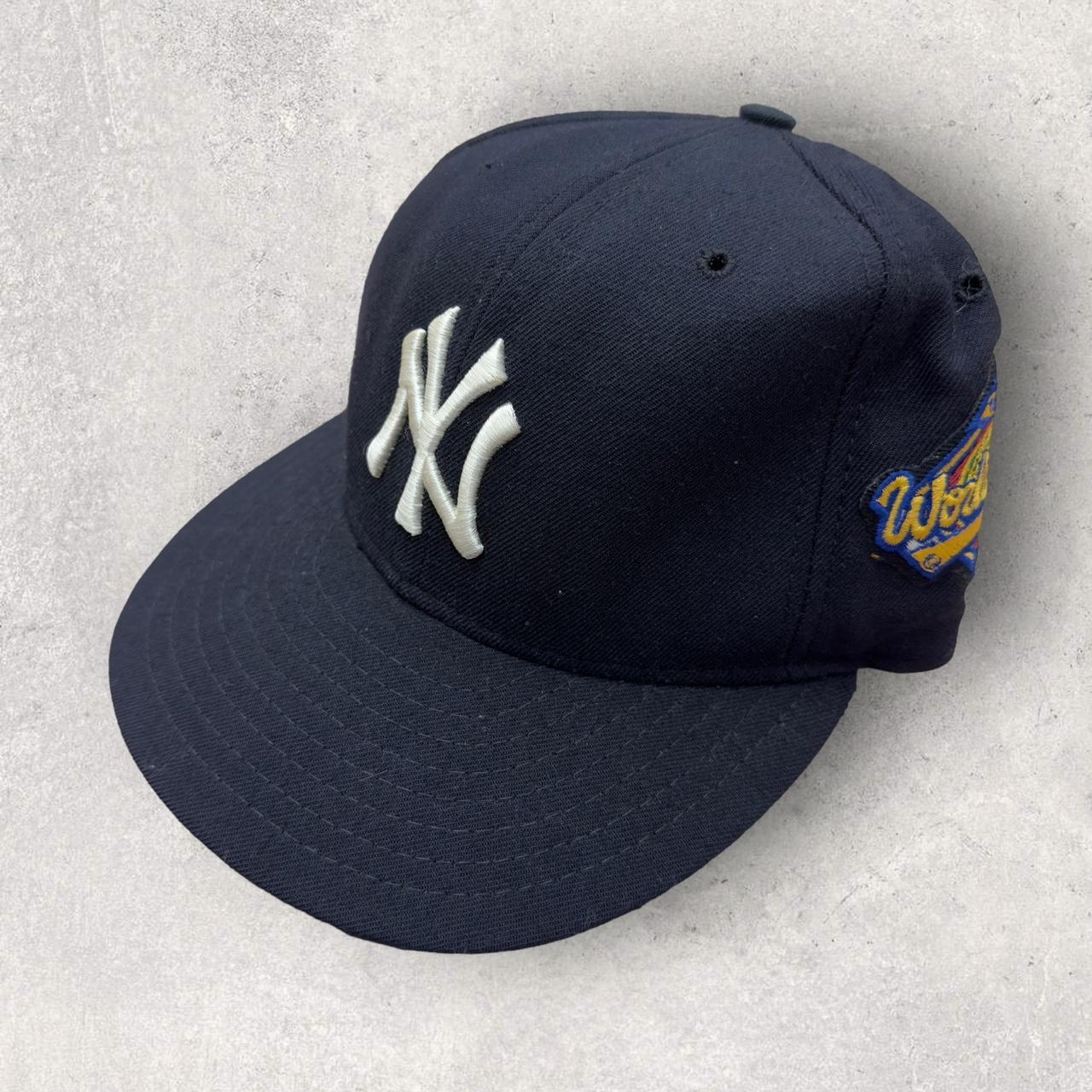 Vintage New Era New York Yankees 1996 World Series... - Depop