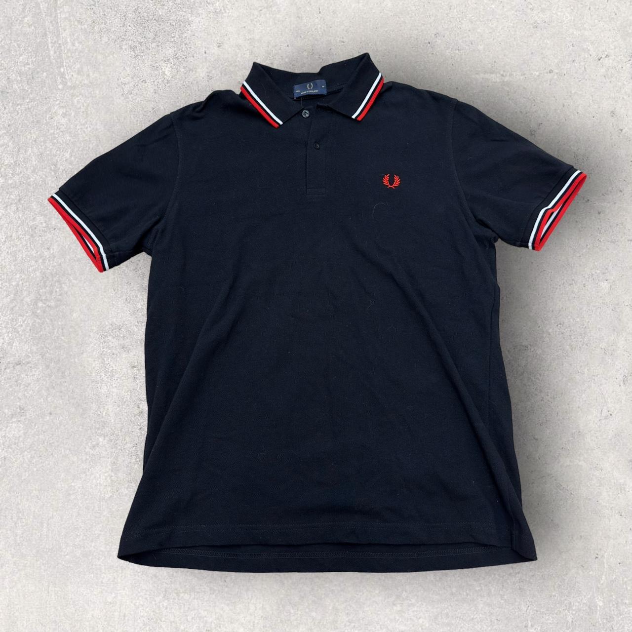 Fred Perry Men's Black Polo-shirts