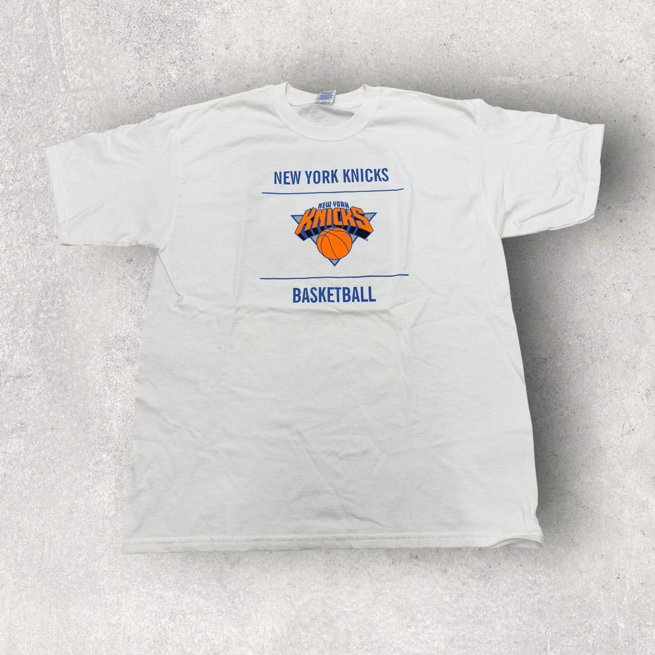 Vintage 90s New York Knicks Shooting Shirt NBA - Depop