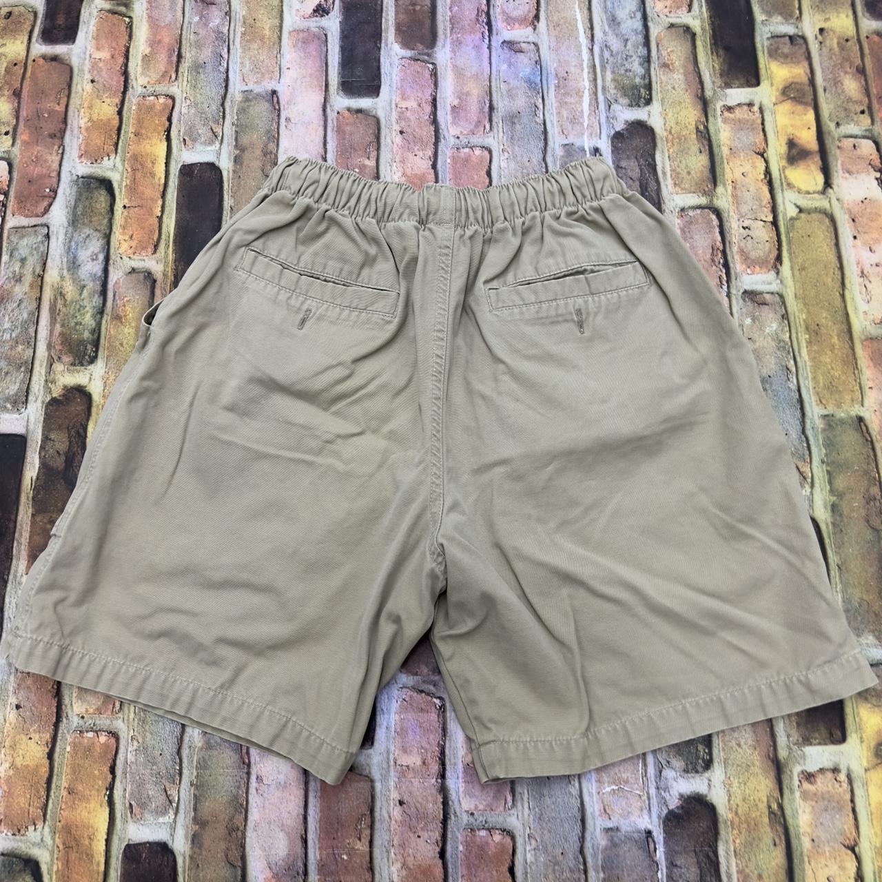 Vintage Gotcha surf cargo shorts in khaki. From the... - Depop