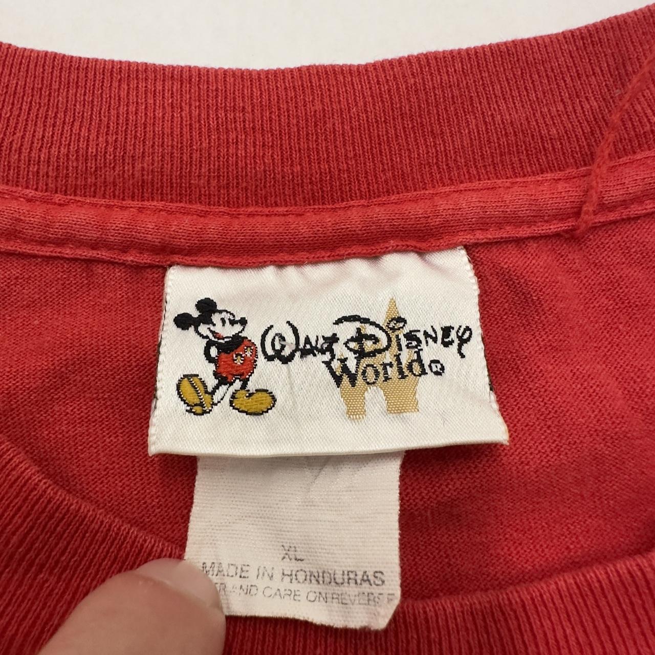 Vintage Disney World 2000 tee in red. Mens XL. Good... - Depop