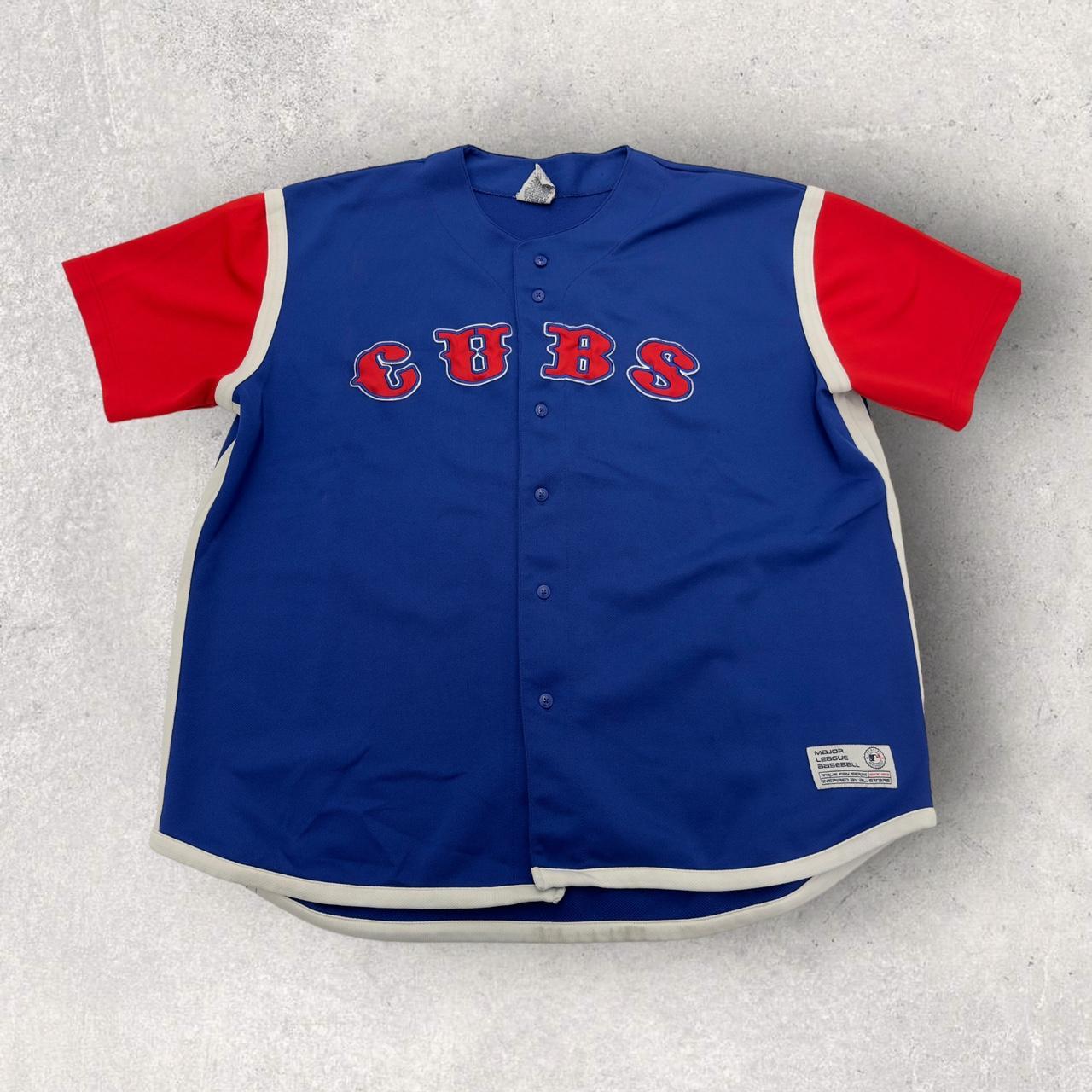 Vintage True Fan Chicago Cubs baseball jersey in - Depop