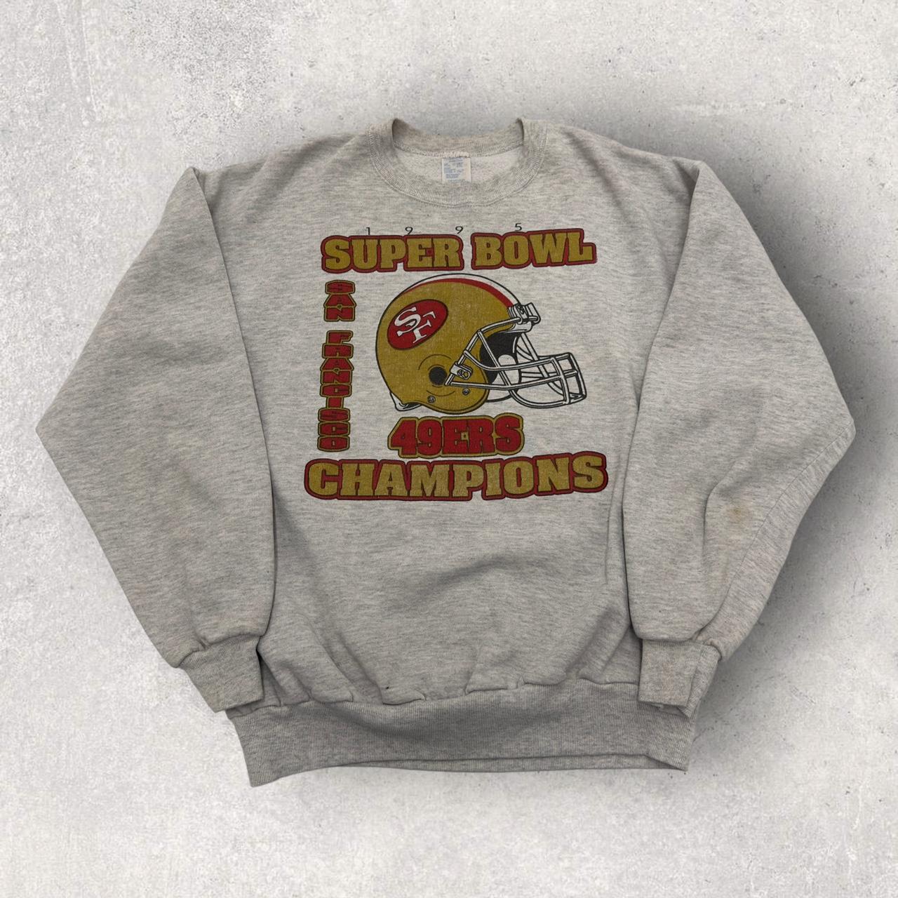 1995 NFL San Francisco 49ers Super Bowl Champions Vintage Sweatshirt