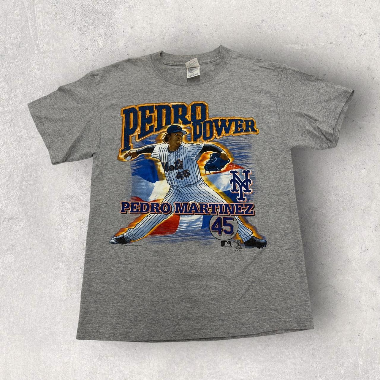 New York Mets T-shirt / MLB Tee / Pedro Martinez / Vintage 