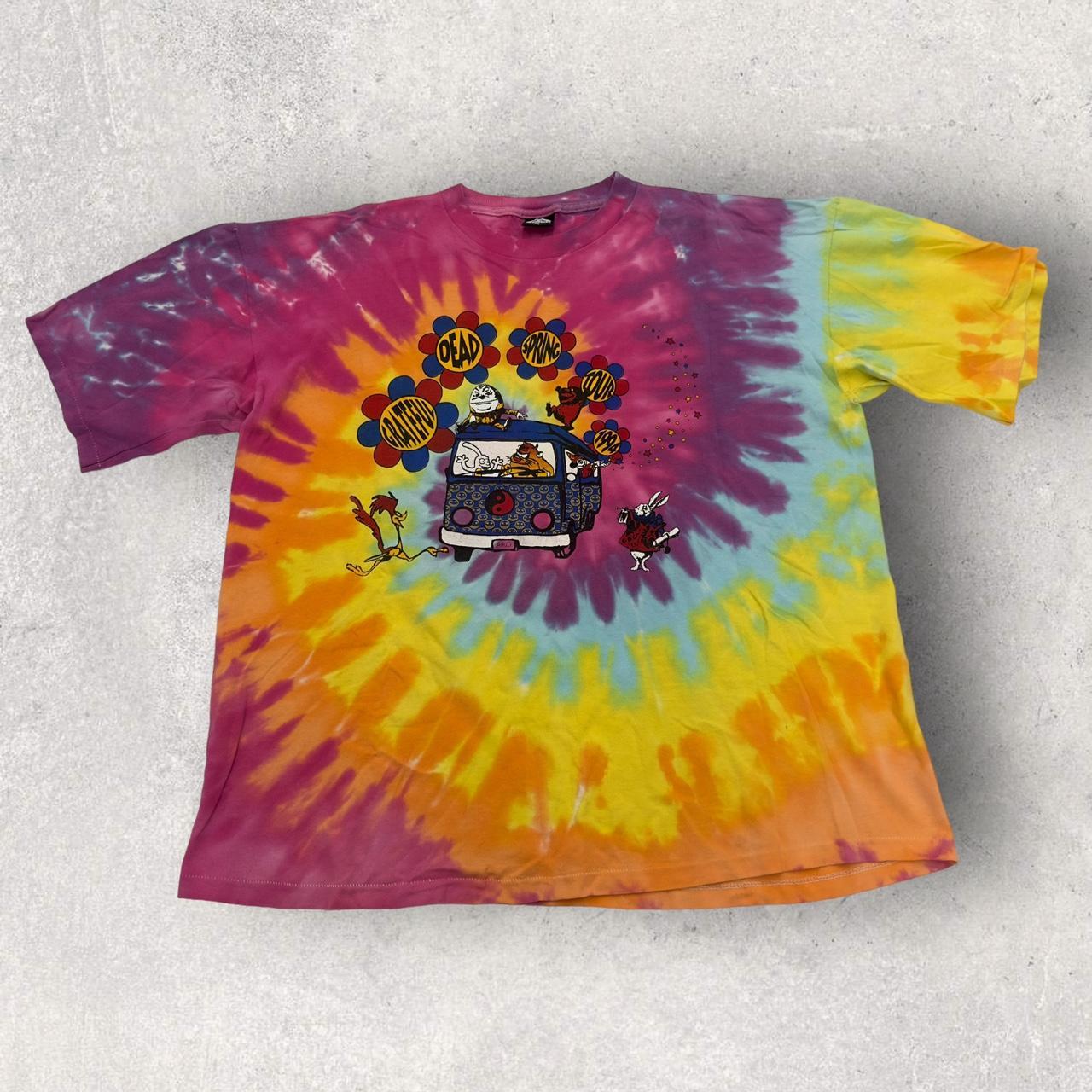 Grateful Dead Tie Dye - New Vintage Band T shirt - Vintage Band Shirts