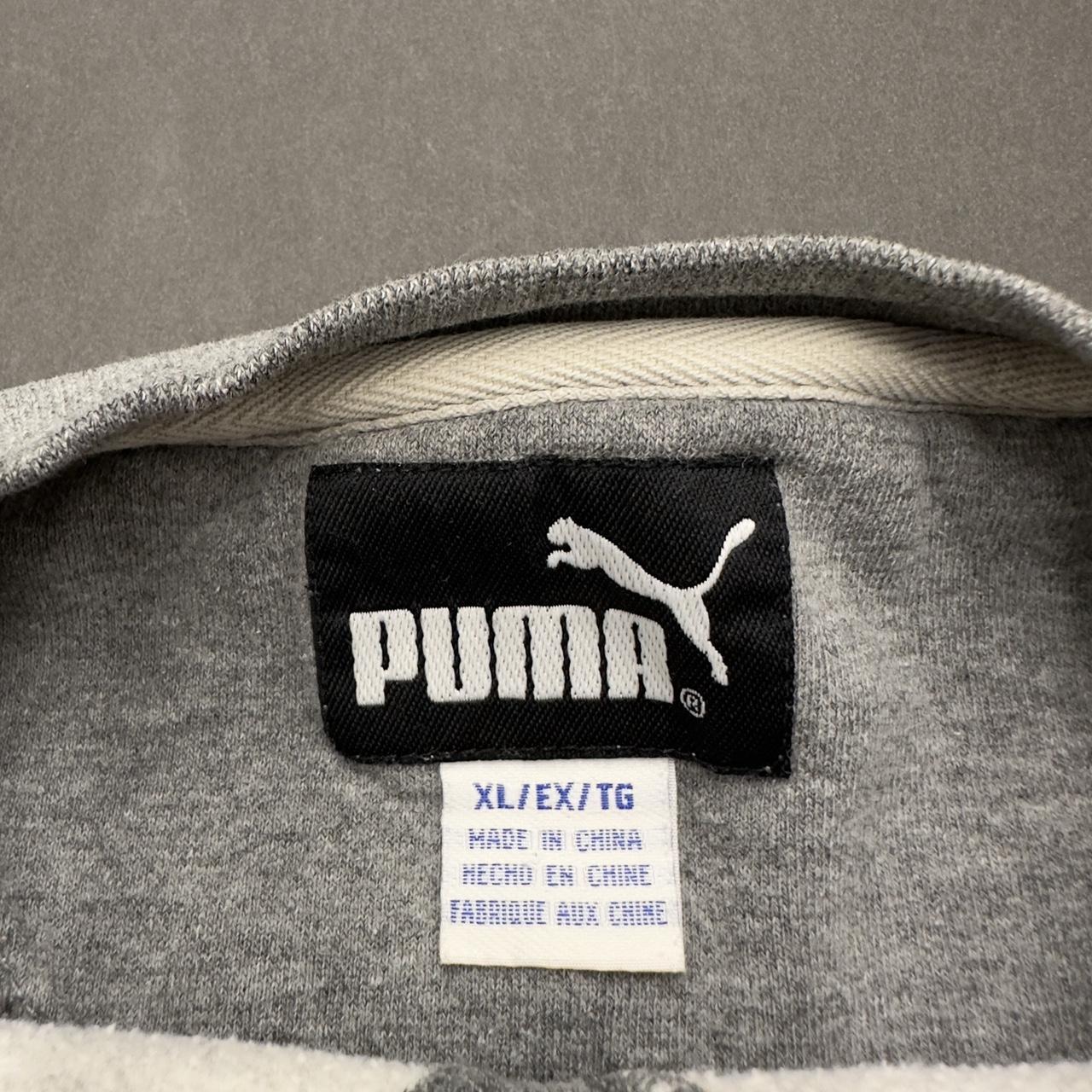 Vintage Packers Sweatshirt Grey Cotton Crewneck Puma - Depop