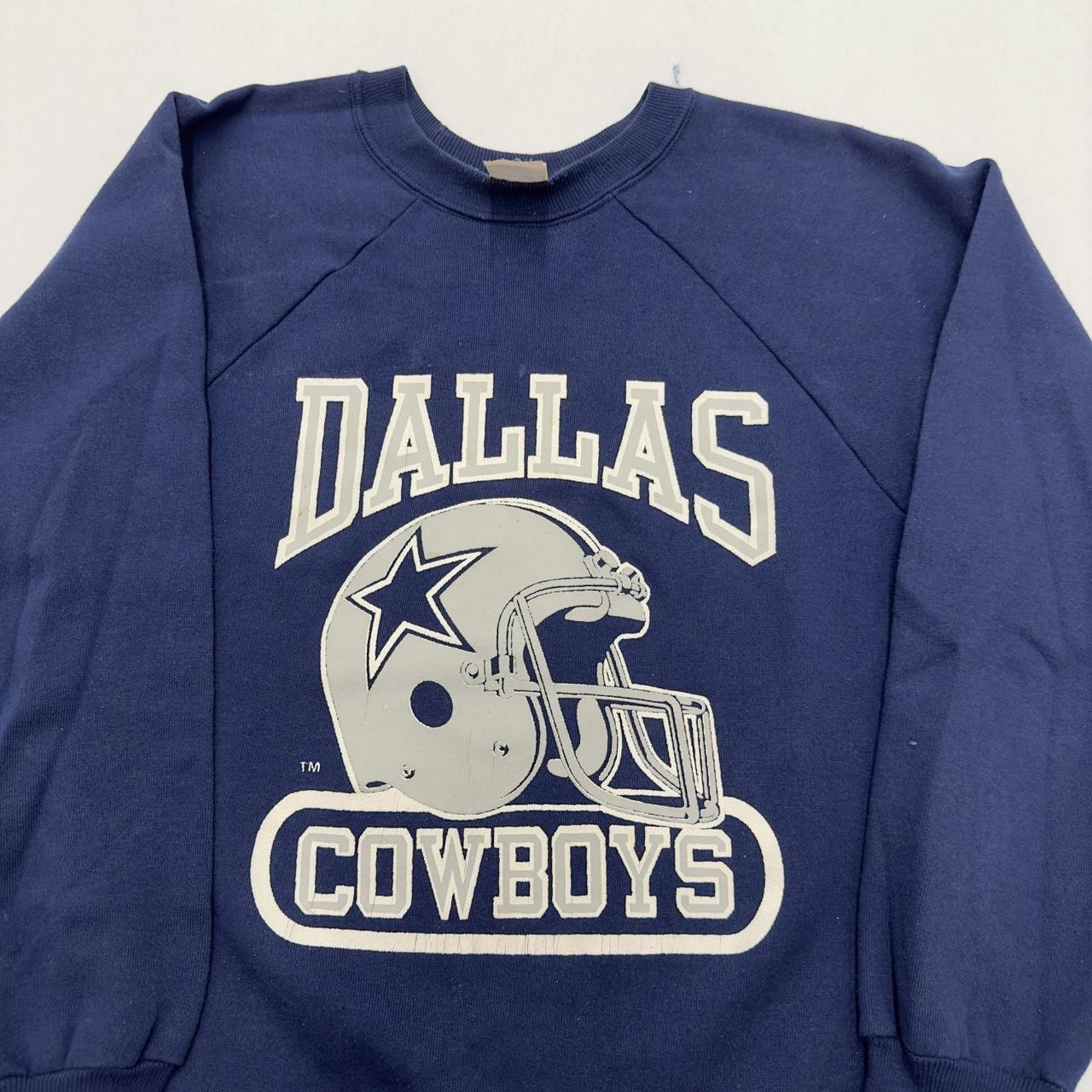 Vintage NFL Dallas Cowboys Boys Hoodie Sweatshirt - Depop