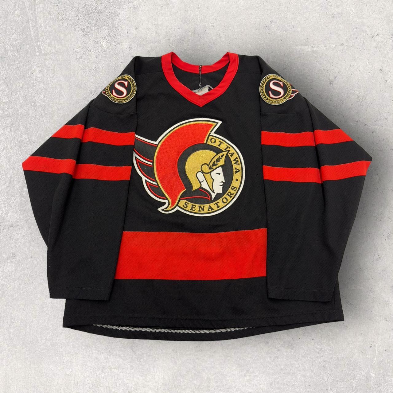 Ottawa Senators Vintage CCM Hockey Jersey NHL Official 